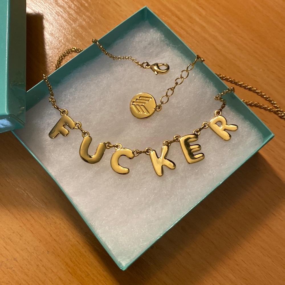 Melody Ehsani gold necklace